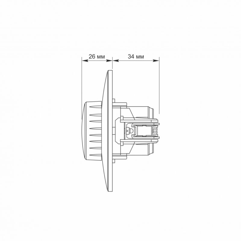 Діммер Videx Binera LED 200Вт срібний шовк VF-BNDML200-SS - Зображення 6