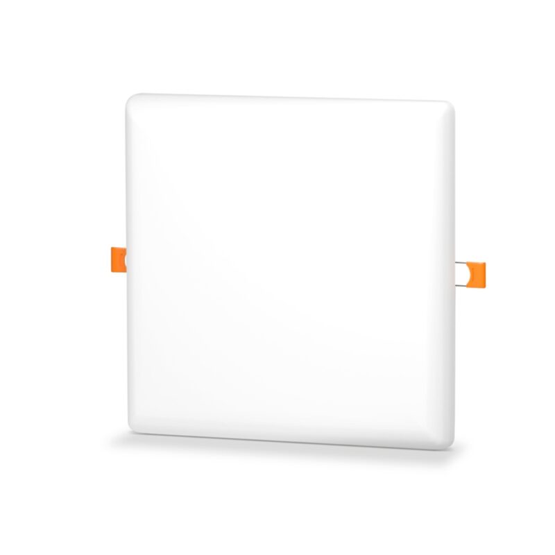 Світильник вбудований LED Videx 33W 4100K безрамковий квадратний VL-DLFS-334