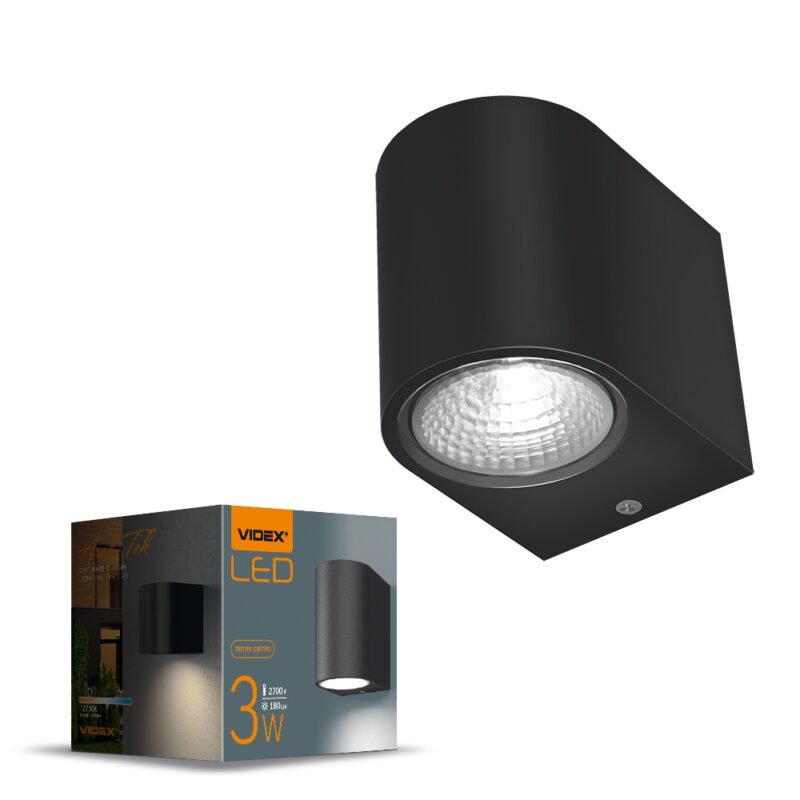 Світильник архітектурний LED Videx IP54 3W 2700K VL-AR031-032B