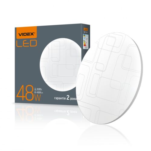 Світильник настінно-стельовий LED VIDEX 48W 4100K Прямокутники VL-CLR-484R