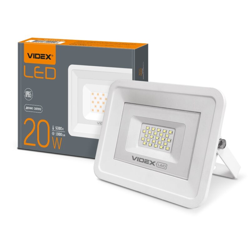 Прожектор LED 20W 5000K Videx