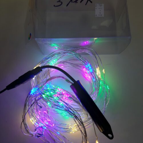 Гірлянда 2м кінський хвіст хвіст мультицвіт RGB CRT- 023M