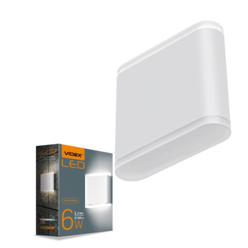 Світильник архітектурний Videx 6W 2700K IP54 білий VL-AR06-062W