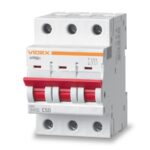 Автоматичний вимикач Videx RS4 3п 50А С 4,5кА RESIST VF-RS4-AV3C50