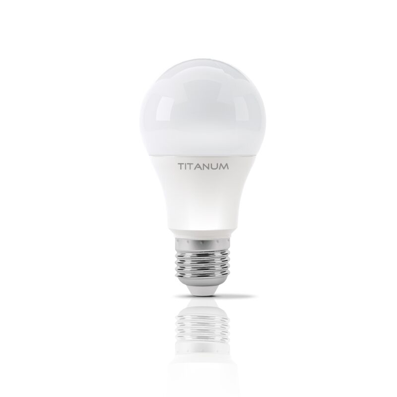Лампа світлодіодна LED Titanum A60 8W E27 4100K TLA6008274 - Зображення 2