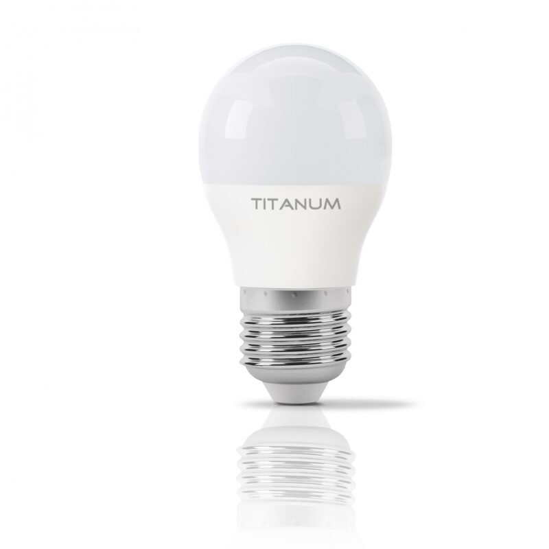 Лампа світлодіодна LED Titanum G45 6W E27 4100K TLG4506274 - Зображення 2