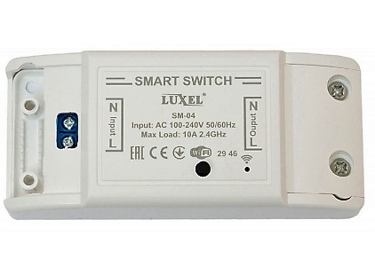Розумний SMART вимикач мережевий LUXEL SM-04
