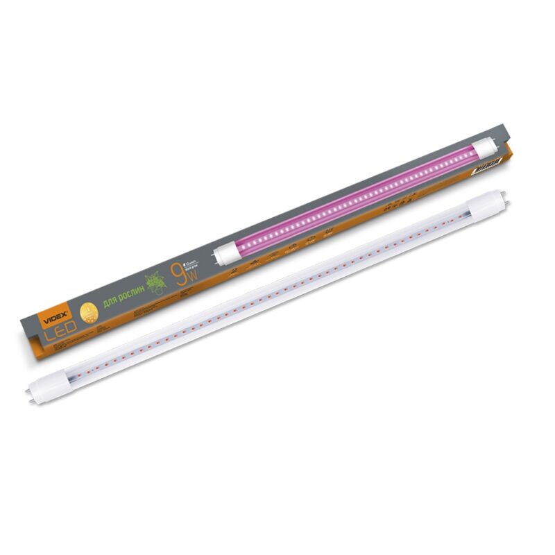 Фітолампа LED Videx 9W 0,6M T8F VL-T8F-0906B