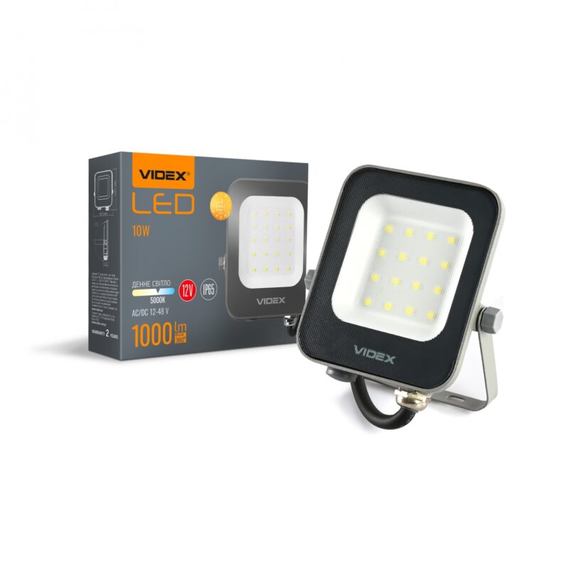 Прожектор LED Videx F3e 1000Lm 5000K AC/DC 12-48V VL-F3e-105W-12V