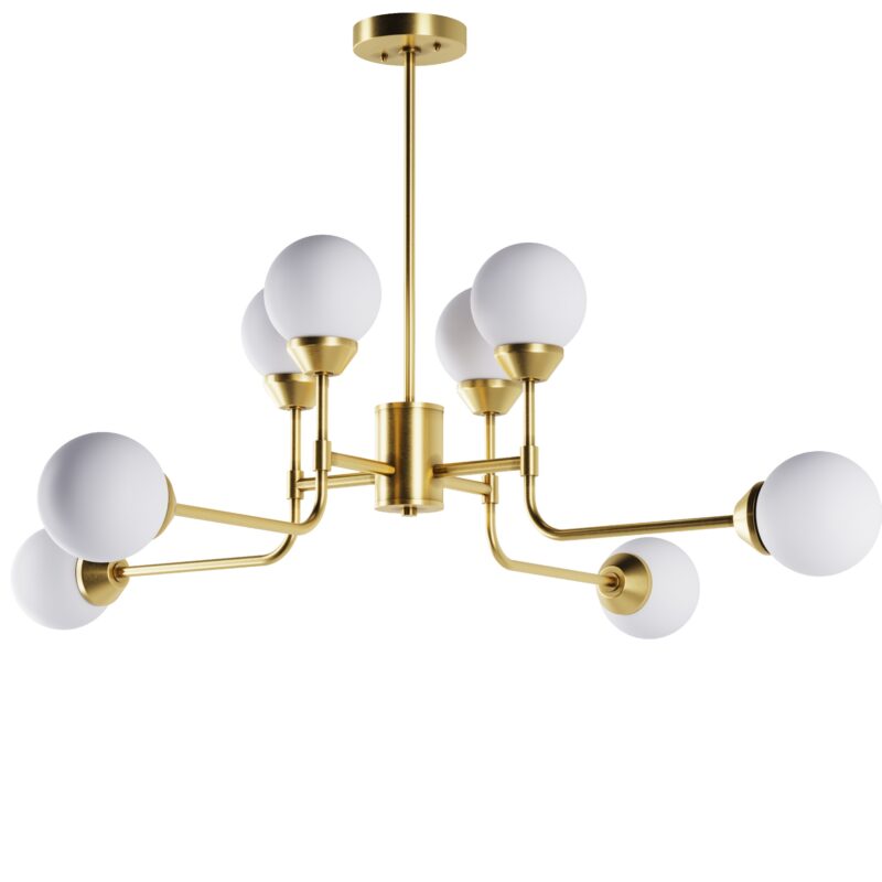 Люстра Pikart White berries, арт. 6272 Золотий