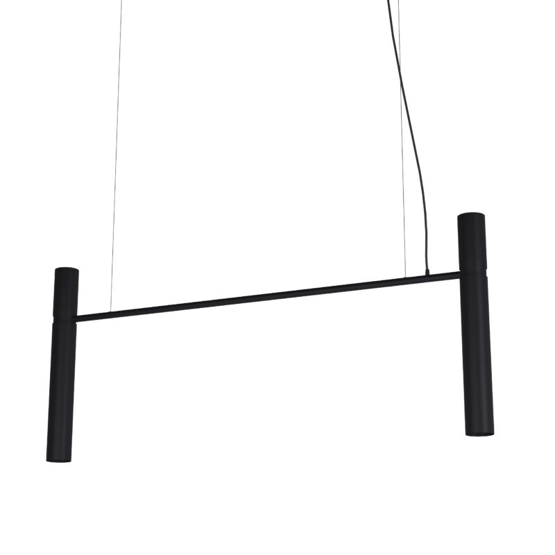 Люстра Pikart Tube chandelier, арт. 5299 Чорний 120 см