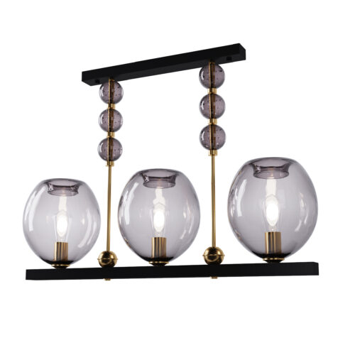 Люстра Pikart Geometric Colorglass, арт. 12101 Чорний 1