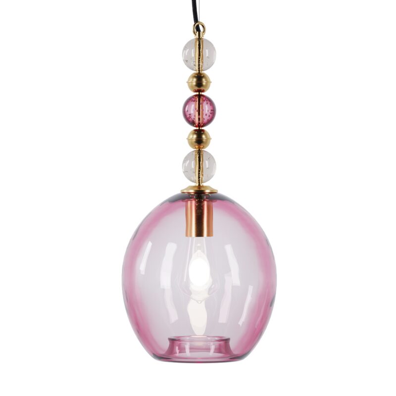 Підвіс Pikart Colorglass Balls арт. 5434 Пурпуровий