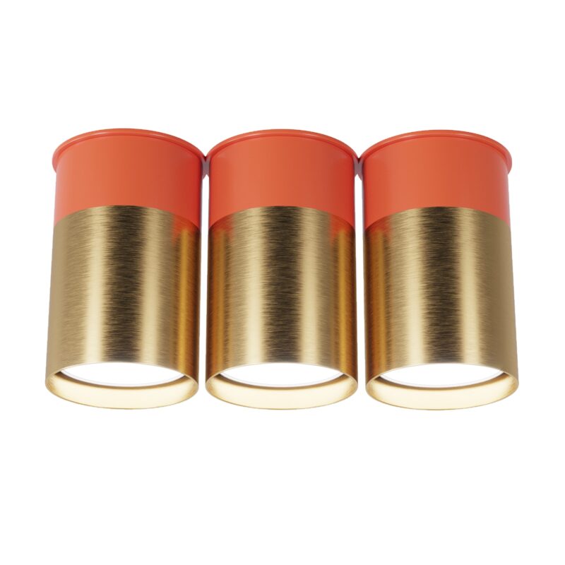 Точковий спот Pikart  BP трійний Coral Gold арт. 6353 2