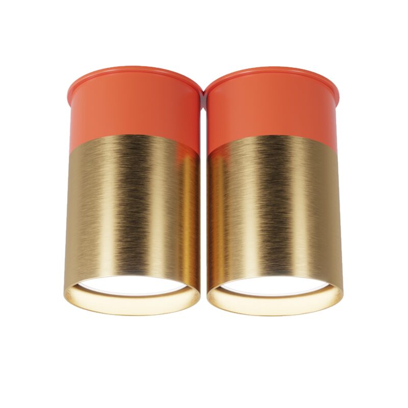 Точковий спот Pikart  BP двійний Coral Gold арт. 6349 2