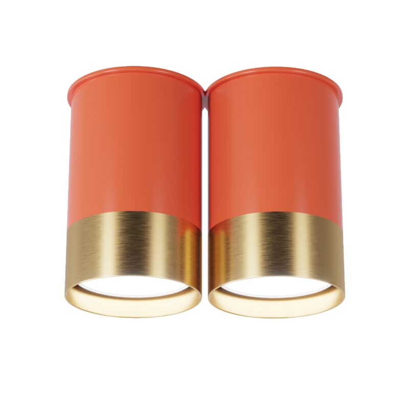 Точковий спот Pikart  BP двійний Coral Gold арт. 6349 1
