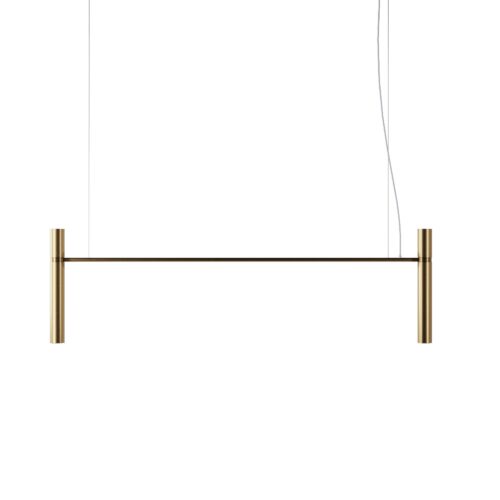 Люстра Pikart Tube chandelier, арт. 5299 Золотий 200 см