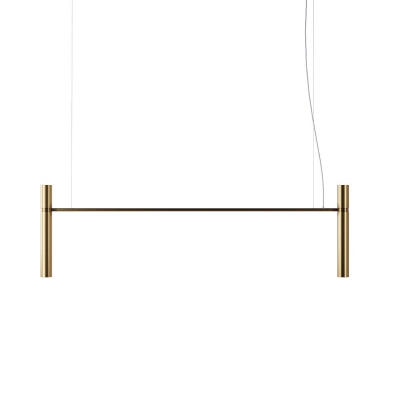 Люстра Pikart Tube chandelier, арт. 5299 Золотий 200 см