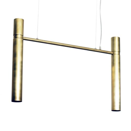 Люстра Pikart Tube chandelier, арт. 5299 Золотий 100 см