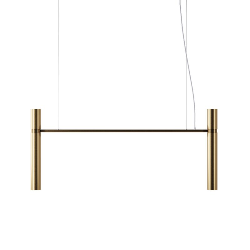 Люстра Pikart Tube chandelier, арт. 5299 Золотий 120 см