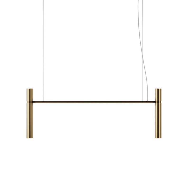 Люстра Pikart Tube chandelier, арт. 5299 Золотий 150 см