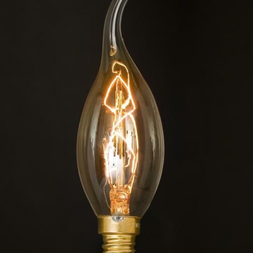 Лампа розжарювання Едісона Pikart, - свіча. Арт. 930.