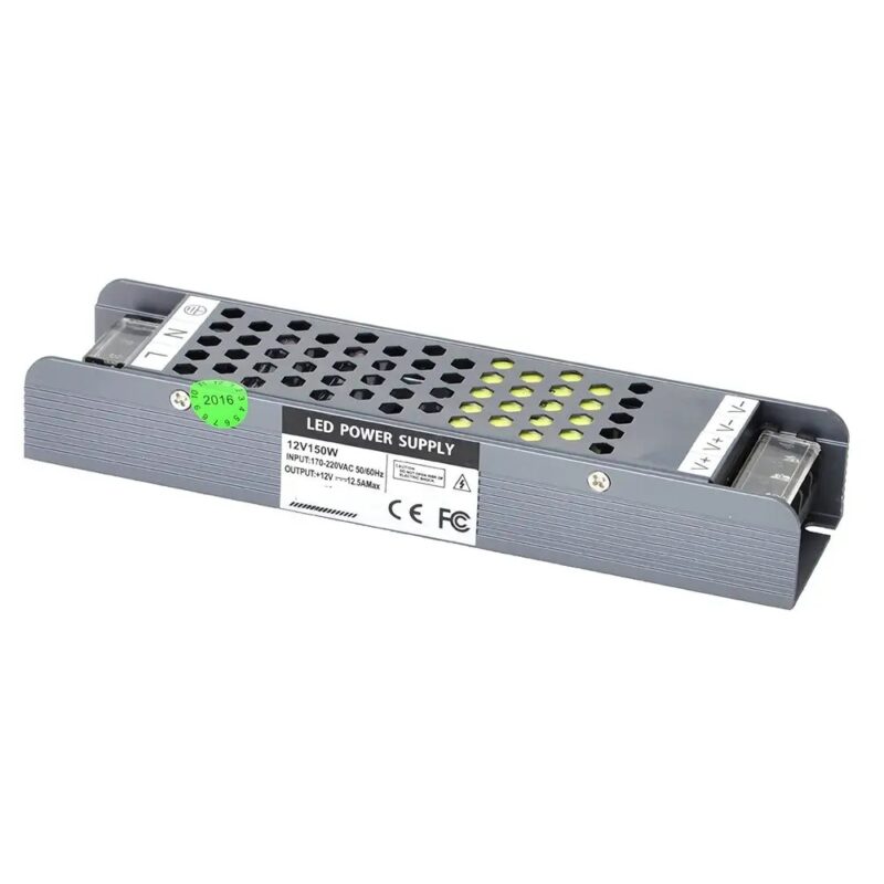Блок живлення Prolum Slim 150W (DC12V; IP20; 12.5А) Серія: "SP"