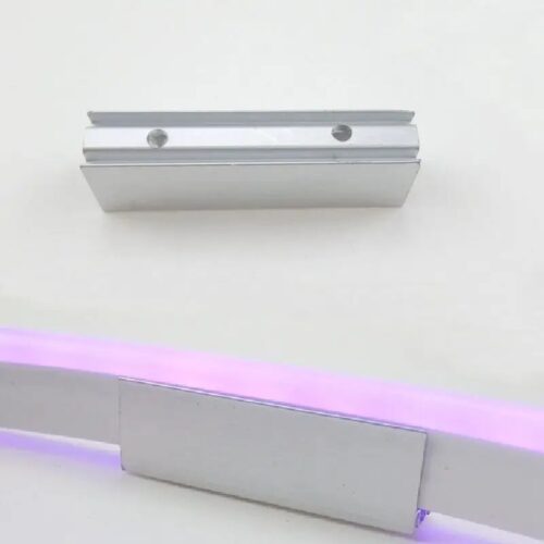 Монтажне кріплення PROLUM™ для LED неону, Алюміній, 10x20, 5cм