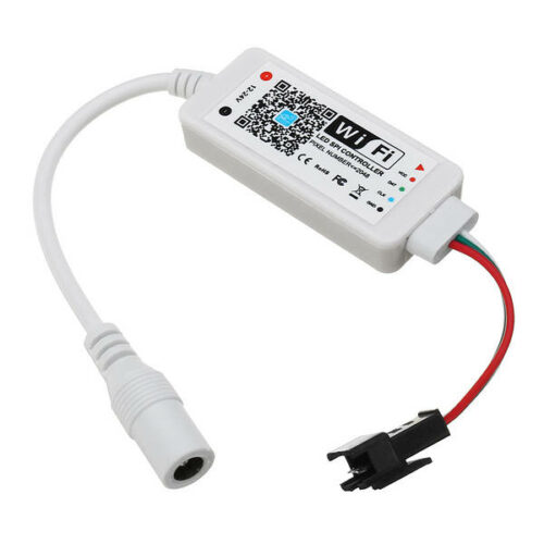 Контролер для адресної стрічки SPI WIFI Smart RGB 12-24 В 2048px