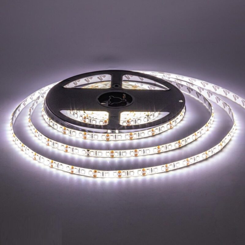 Світлодіодна стрічка SMD3528 біла 60 діодів/м, 4/8W/м, IP20, 12V