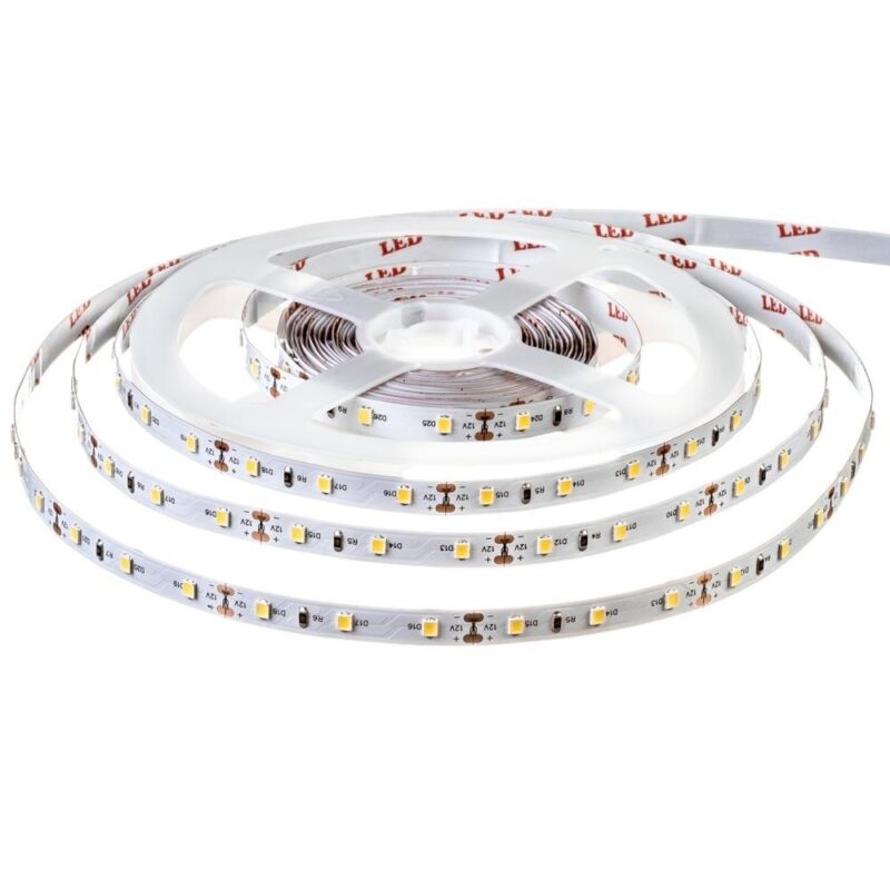 Світлодіодна стрічка SMD3528 біла 60 діодів/м, 4/8W/м, IP20, 12V