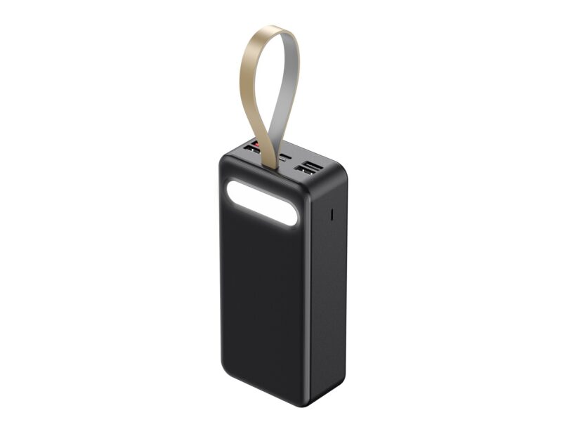 Повербанк Havit 30000mAh QC+PD 22,5W чорний HV-PB110