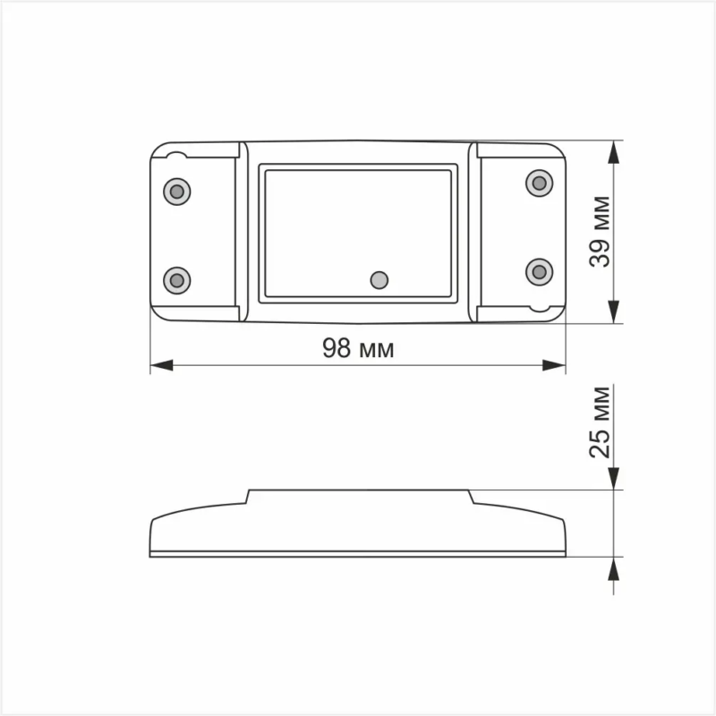 Розумний вимикач WiFi VF-WD100, Videx