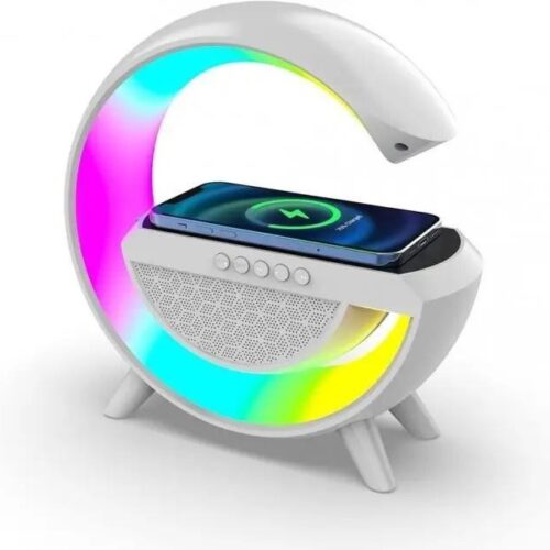 Нічник G-Smart Light із бездротовою зарядкою Білий 15 Вт