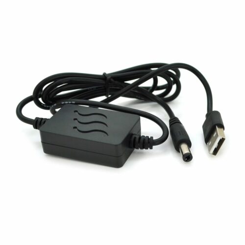 Кабель живлення USB-DC від повербанку для роутера на 12V, max 6A