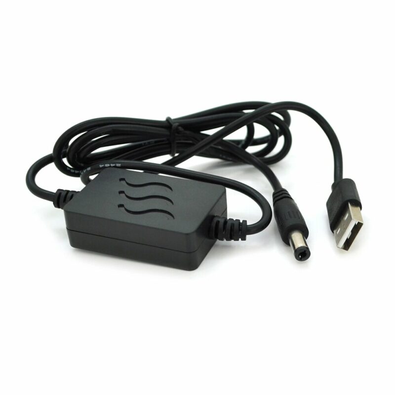 Кабель живлення USB-DC від повербанку для роутера на 12V, max 6A