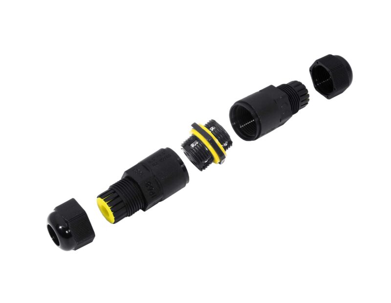 Герметичний з'єднувач SWT M684-В 3pin IP68 чорний