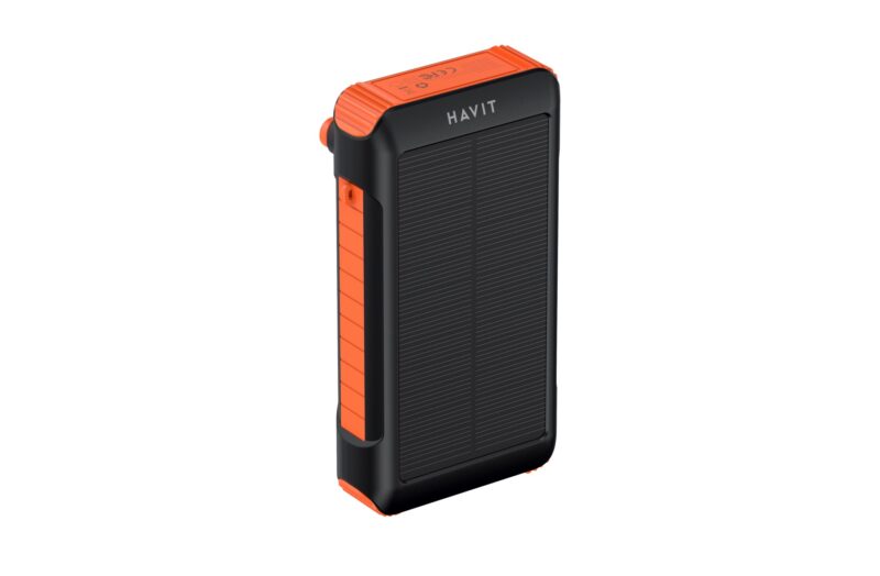 Захищений повербанк з сонячною батареєю HAVIT HV-PB5126 20000mAh