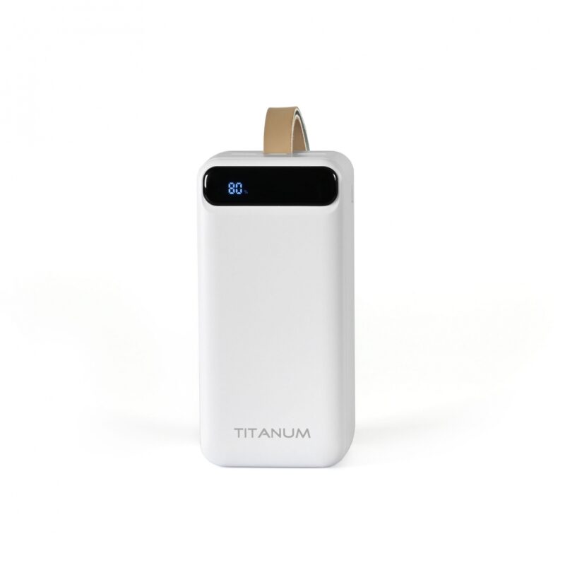 Повербанк Titanum 50000mAh 22.5W білий TPB-741S-W