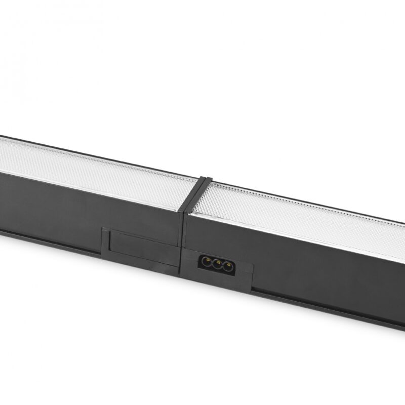 Лінійний магістральний світильник  LED Videx 24W 0.6М 5000K 220V чорний VL-BNL02-24065B