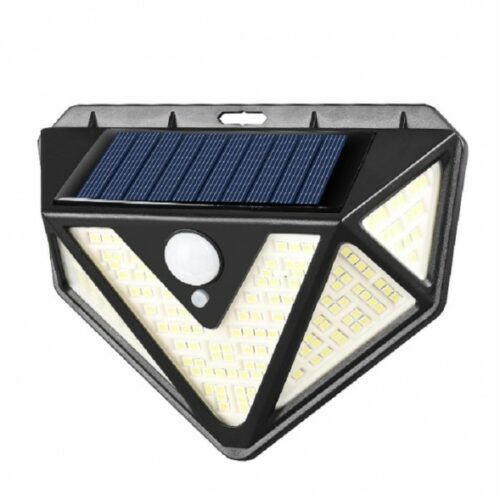 Світильник Luxel на сонячних батареях з датчиком руху 24W 6000K IP65 SSWL-07C