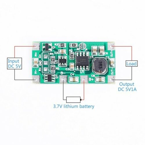 Плата ДБЖ UPS безперебійник для роутера 5V 1A
