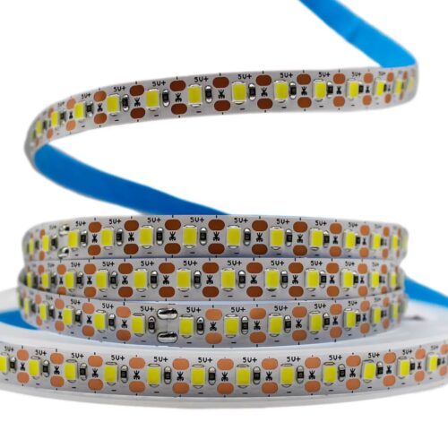 Світлодіодна LED стрічка PROlum™ 2835120 IP20 5V Серія S, Білий (5500-6000К)