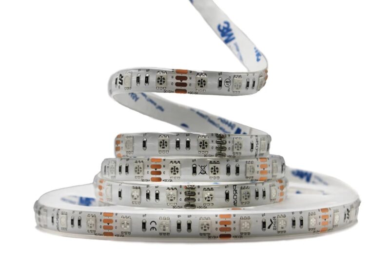 Світлодіодна LED стрічка PROlum™ 12V 5050/60 IP20, Колір RGB, Серія PRO