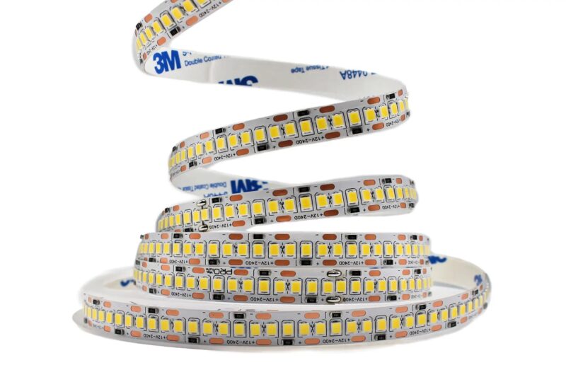 Світлодіодна LED стрічка PROlum™ 12V 19W 2835240 IP20 Series "SG", Білий (5500-6000K)