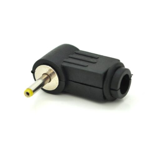 Штекер живлення DC 2.5x0.7mm (тато) під паяння, штекер 90