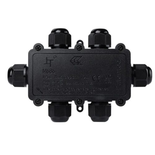 Герметичний з'єднувач SWT M686-6 3pin IP68 чорний