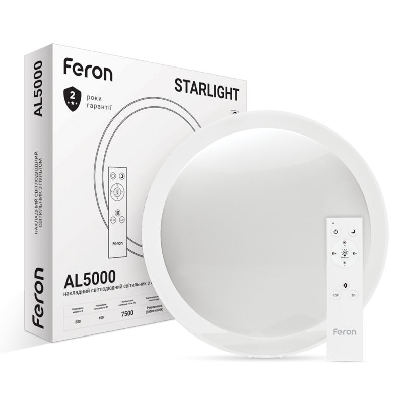 Світлодіодній накладний світильник Feron AL5000 STARLIGHT 100Вт