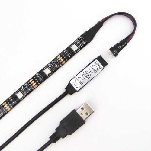 Світлодіодна стрічка Feron LS708 USB 7.2Вт/м RGB