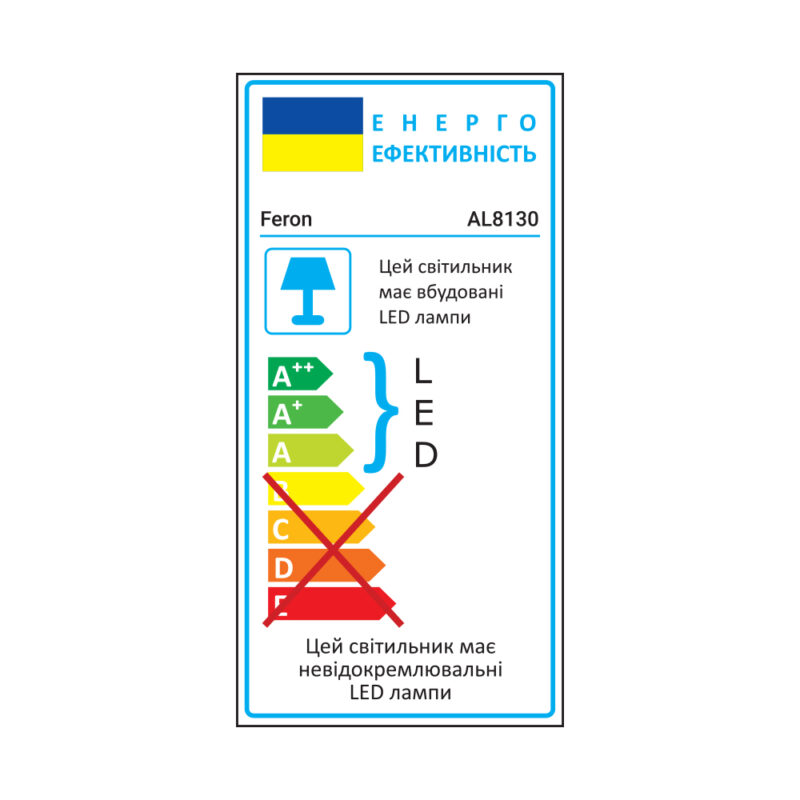 Світлодіодний накладний світильник Feron AL8130 10Вт 4000K чорний